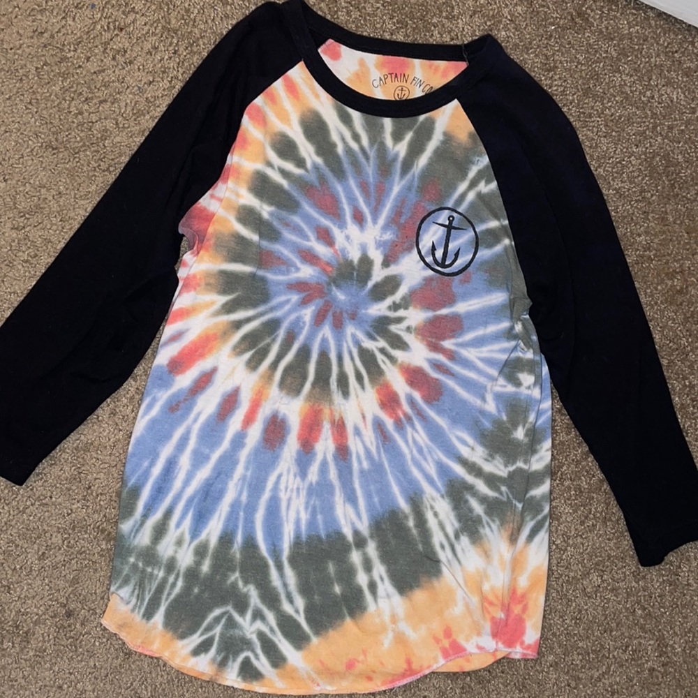 Tie Dye Baseball tee